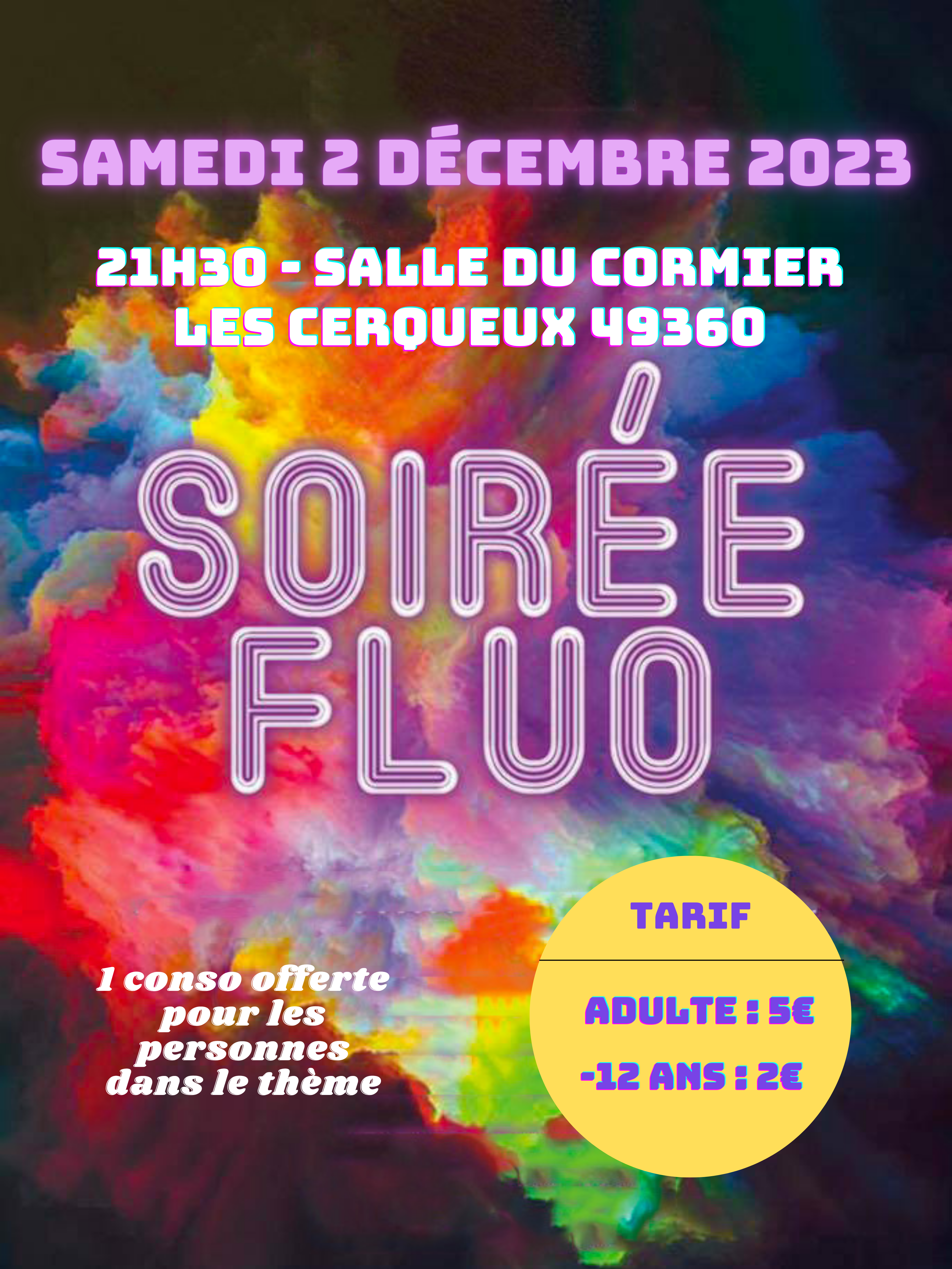 Fluo Party : 4ème soirée du genre et toujours autant de succès